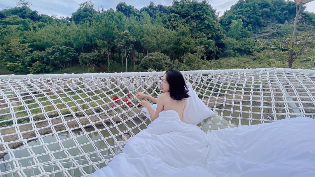 Võng lưới tại Le Chalet du Lac - Moc Chau